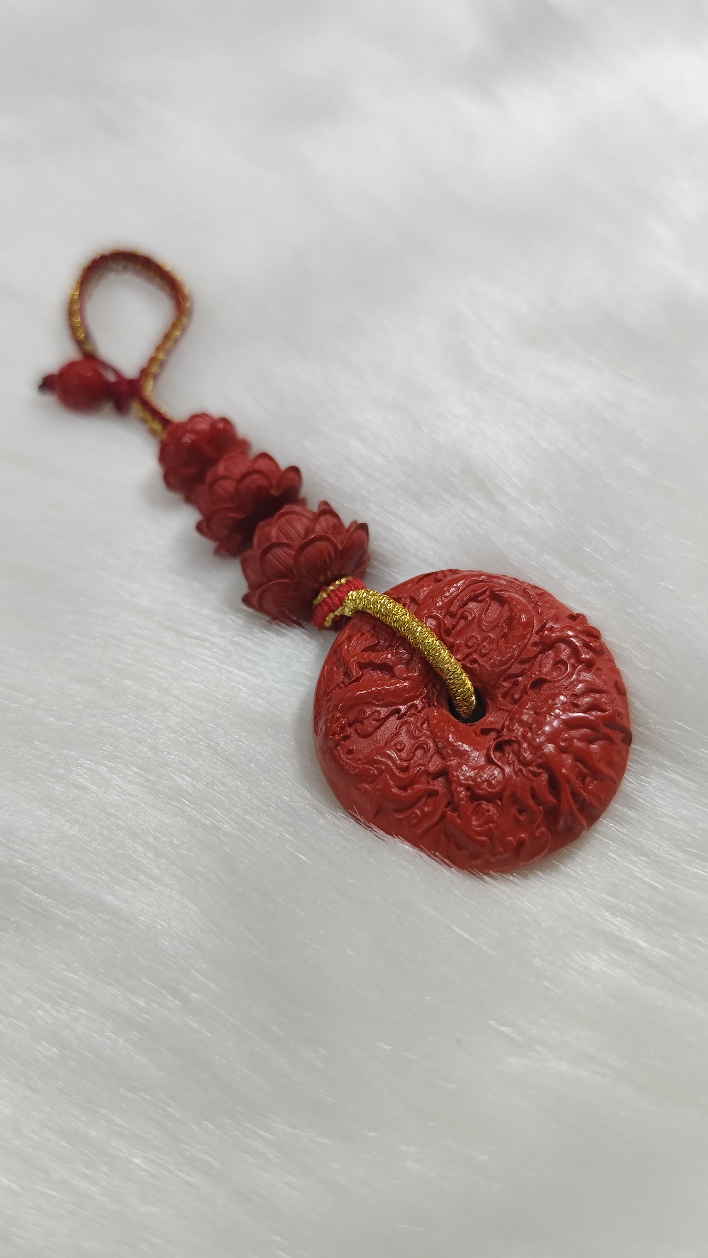 天然辰砂天然辰砂平安扣