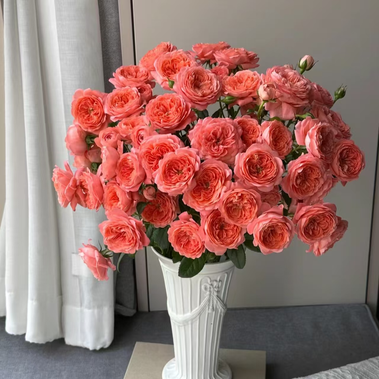 【杏色果汁AK】10支多头玫瑰   | 单品全场任意满两单鲜花包邮