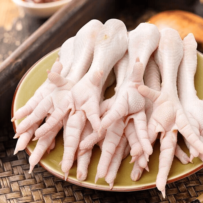 4斤新鲜鸡爪 新鲜美味 活杀现冻 顺丰冷链包邮锁鲜到家L01