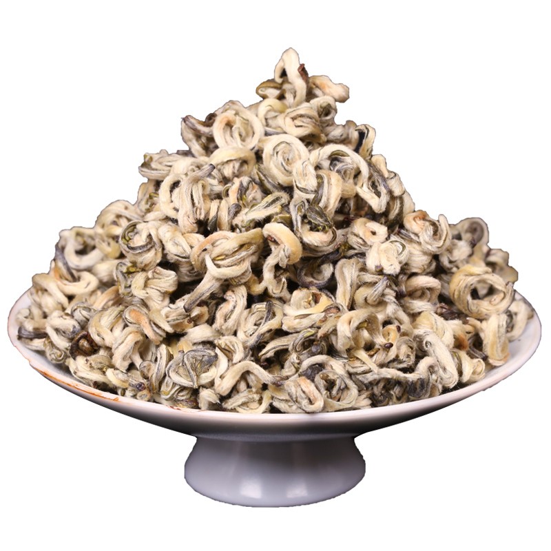 云南碧螺春绿茶云南茶叶2023新茶 春茶单芽银螺 嫩芽单芽250g散装
