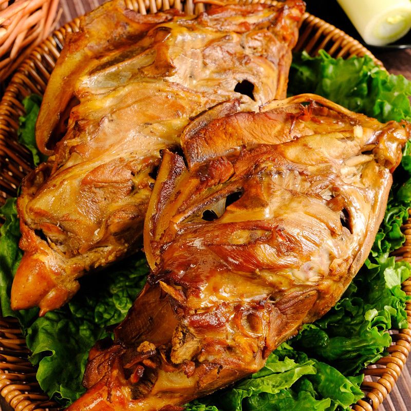 商委酱香【鸡骨架鸡架子东北鸡架2只】包邮哈尔滨美食零食小吃