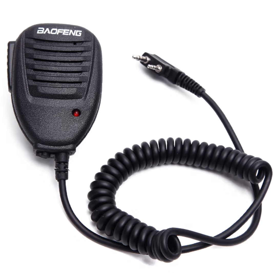 对讲机通用手咪k头外接喇叭