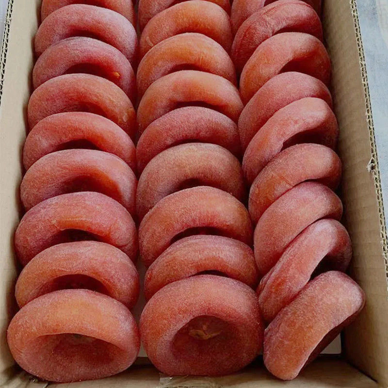 独立包装柿饼柿饼饼流心吊柿子香甜软糯传统细腻冷藏保存自然美味