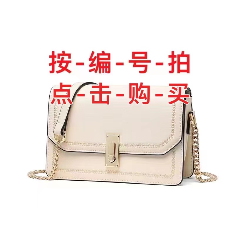 H【1-20号包包，点击购买，选择编号拍】优雅百搭时尚单肩链条女包
