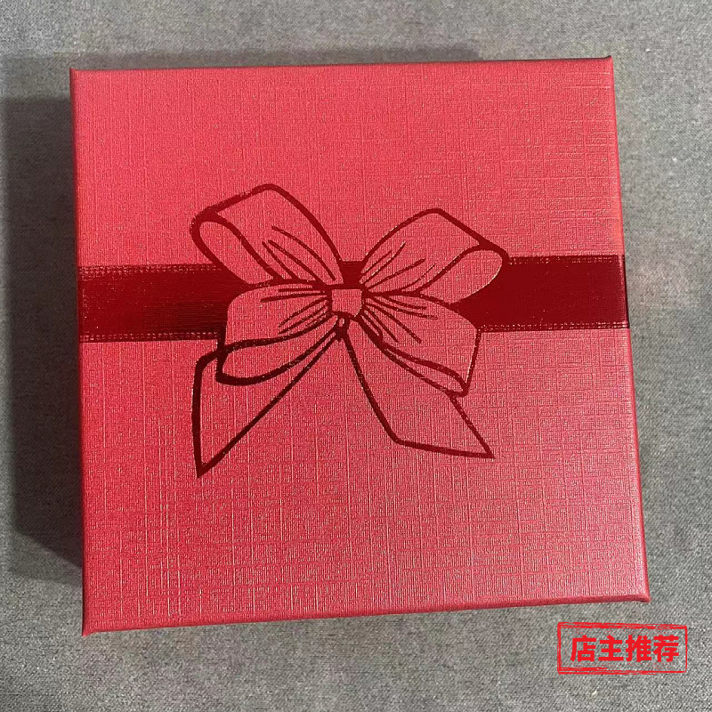 首饰盒/箱 【嘉禾珠宝】高端大气时尚红色盒子