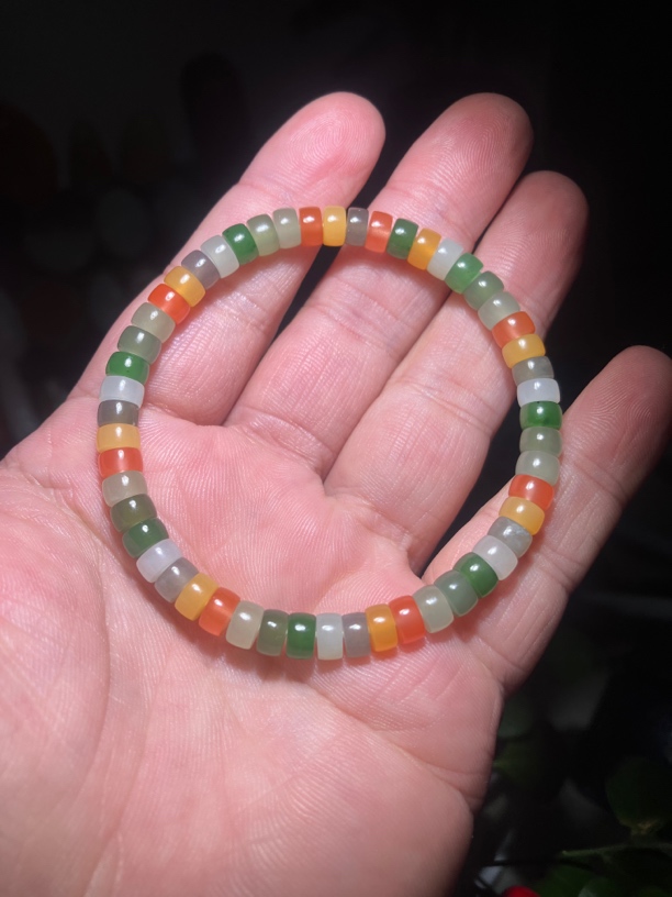 新疆和田玉多宝直切手串