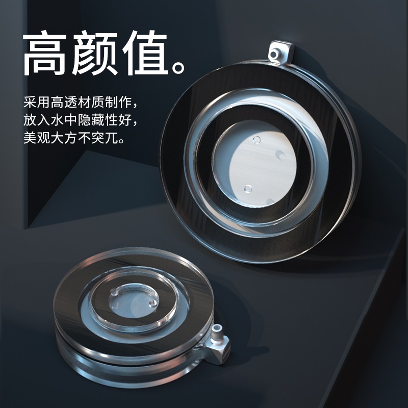 BIOZYM百因美鱼缸气势气盘石静音氧气石细化器气饼增氧泵气泡沙盘