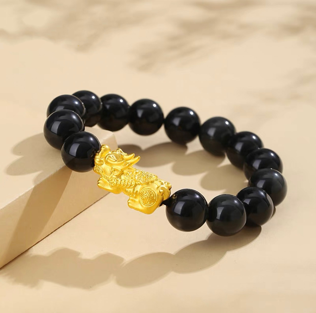 足金999貔貅手串 多样性发