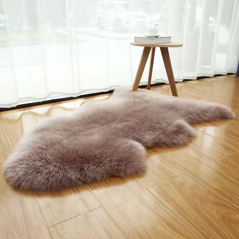 羊毛床毯床垫家用秋冬保暖羊毛褥子沙发垫地垫卧室通用床边地毯垫