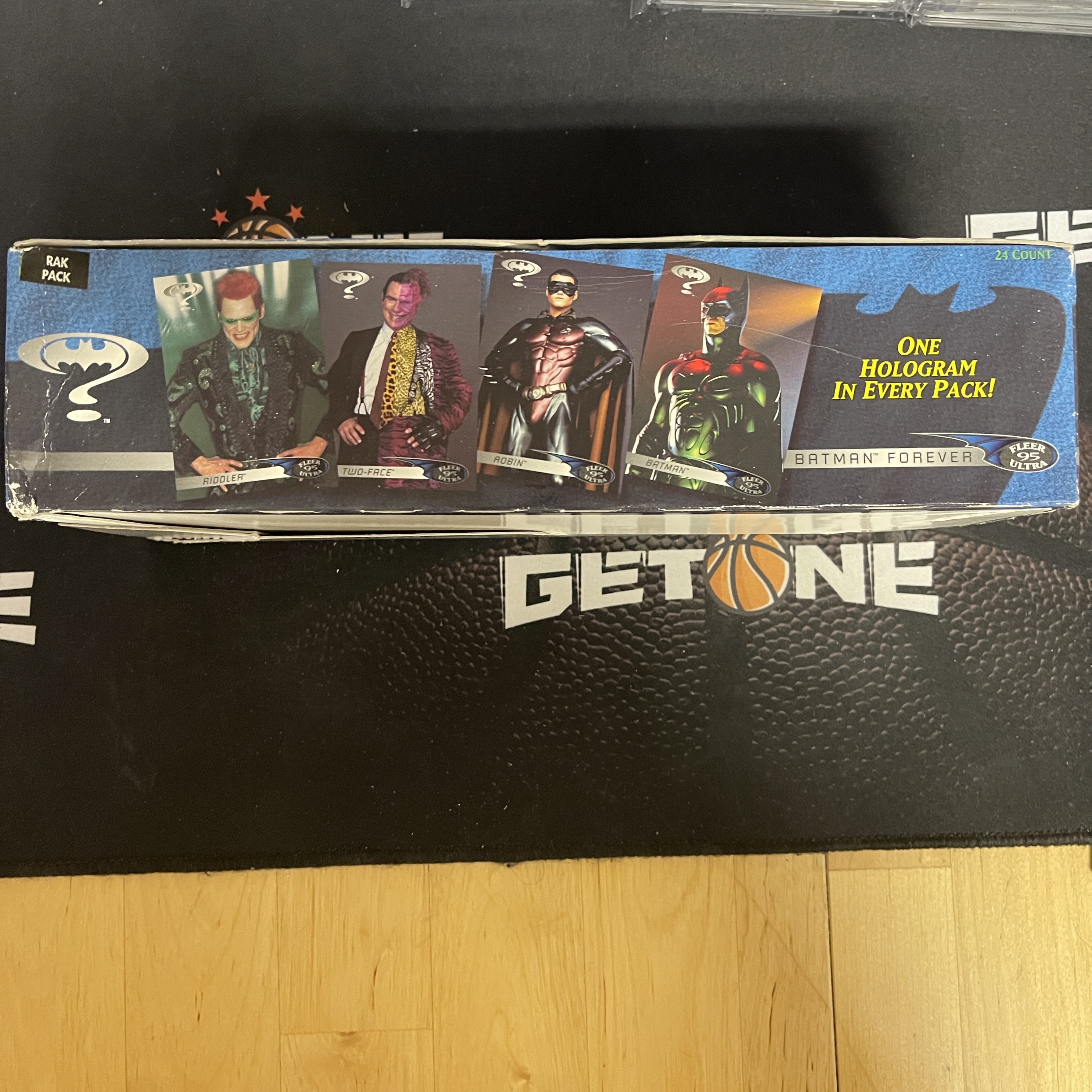 【拆包】1995 Fleer ultra蝙蝠侠 卡牌盲盒 单包