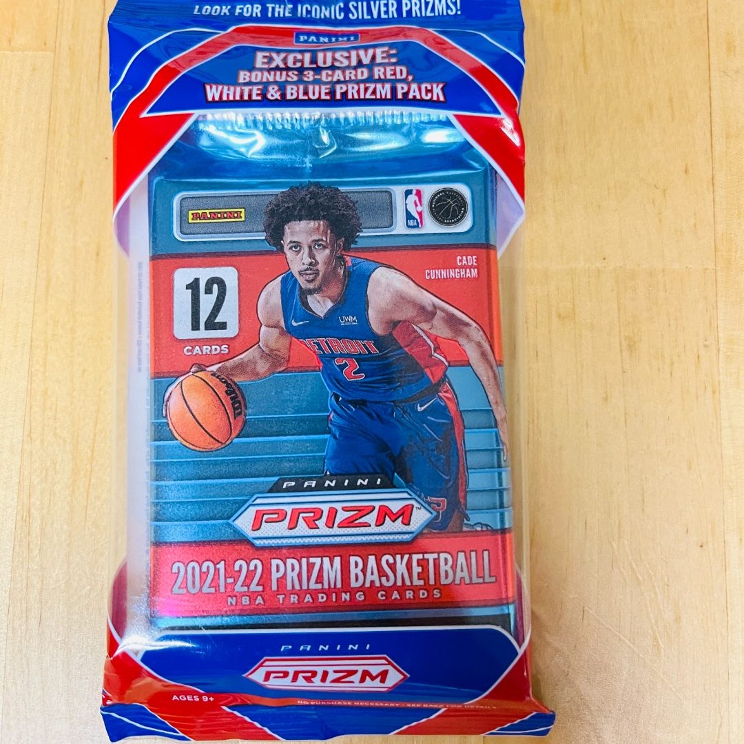 【拆包】21-22 帕尼尼 Prizm 大白盒 肥包球星卡盲盒
