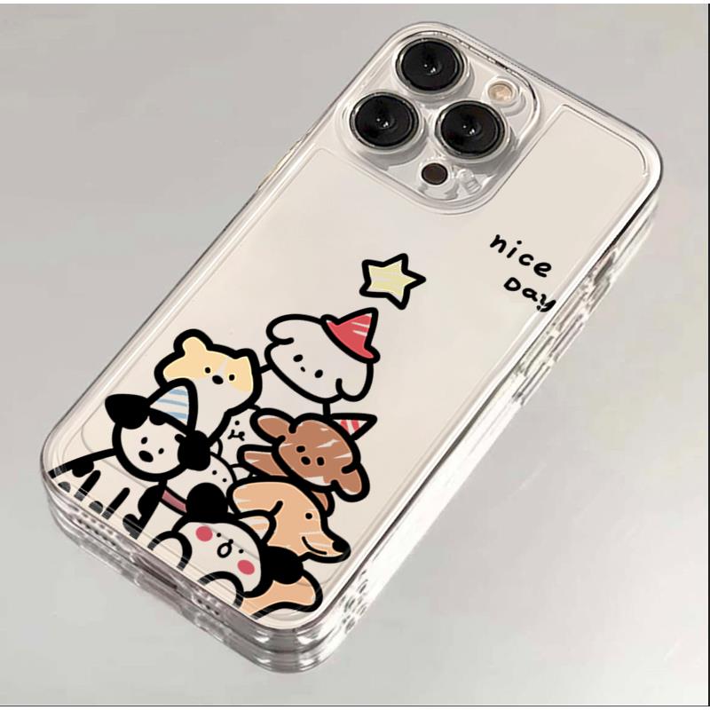 狗狗圣诞树iPhone15苹果手机壳P60华为mate小米vivo红米oppo全包
