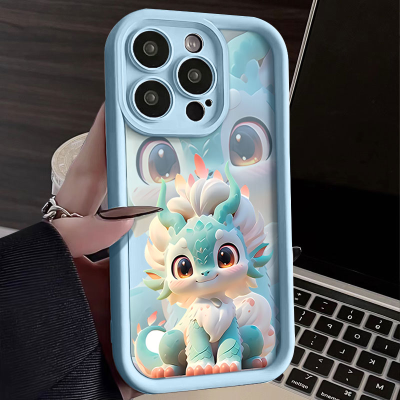 2024龙年麒麟iphone15PRO苹果手机壳14promax软硅胶13高级12/11
