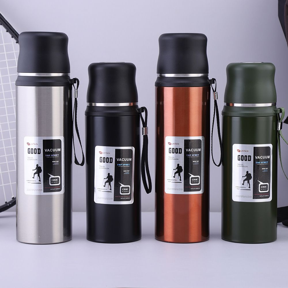 304食品级不锈钢保温壶户外运动军训旅行旅游登山保温杯壶大容量