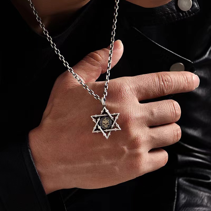 吊坠足银 20068银项链时尚个性百搭银项链925项链银项链