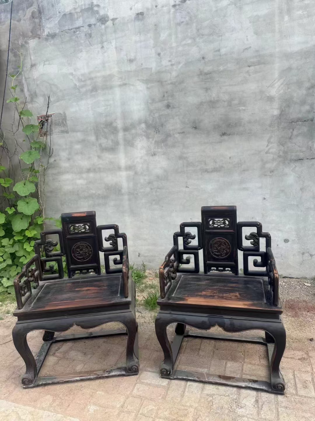 古典家具太师椅一对