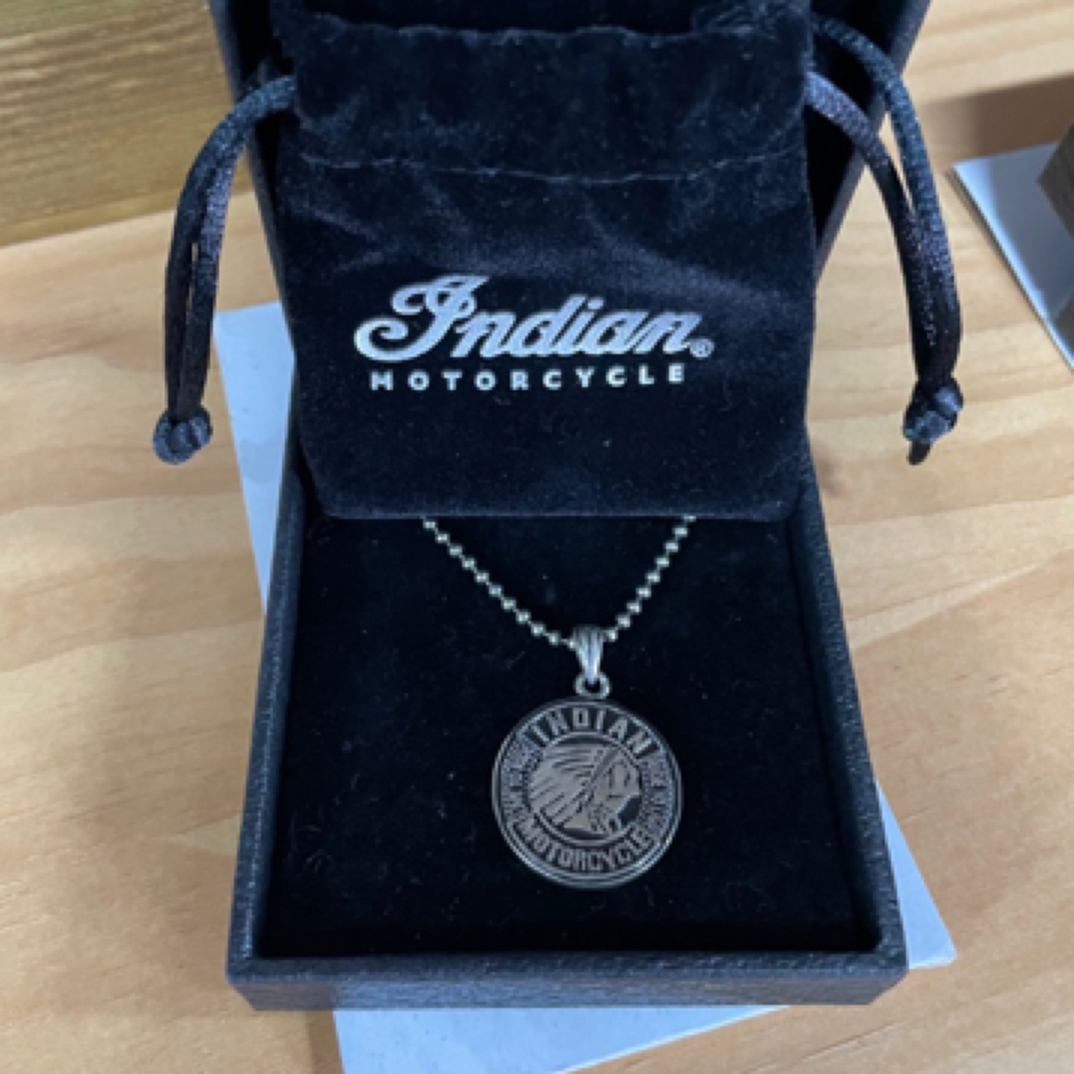 合金项链 印第安挂饰 头像项链