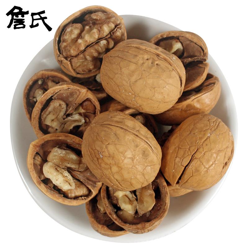 詹氏草本味纸皮核桃优选量贩半籽新疆坚果干果零食笋0g