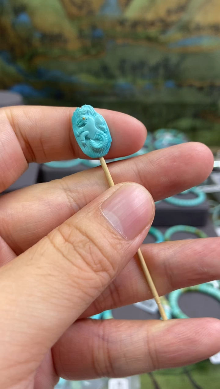【闪购商品】绿松石白羊座未镶嵌1