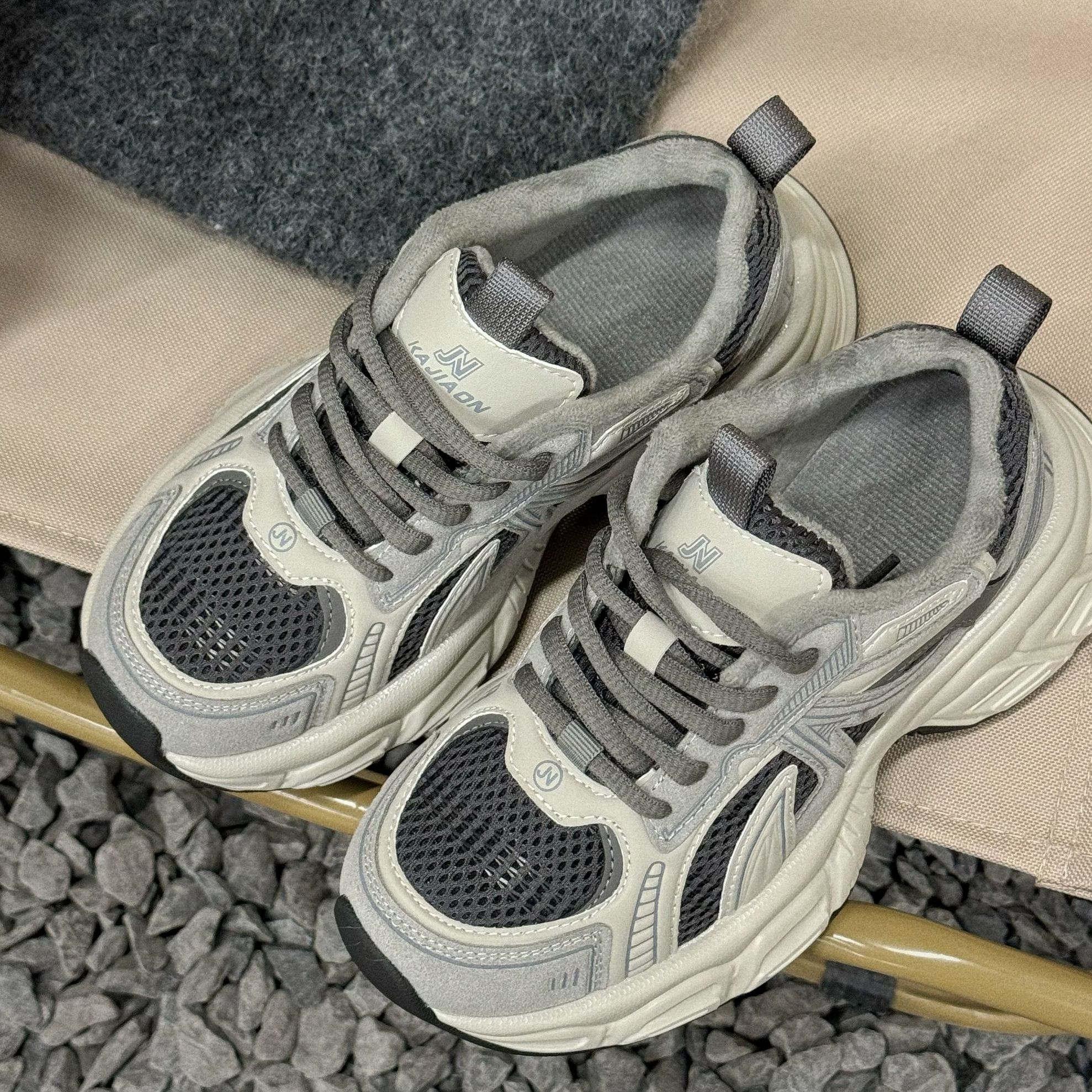 【PGXIAOM】mini定制加绒老爹鞋8005-2B（跟高4厘米左右）