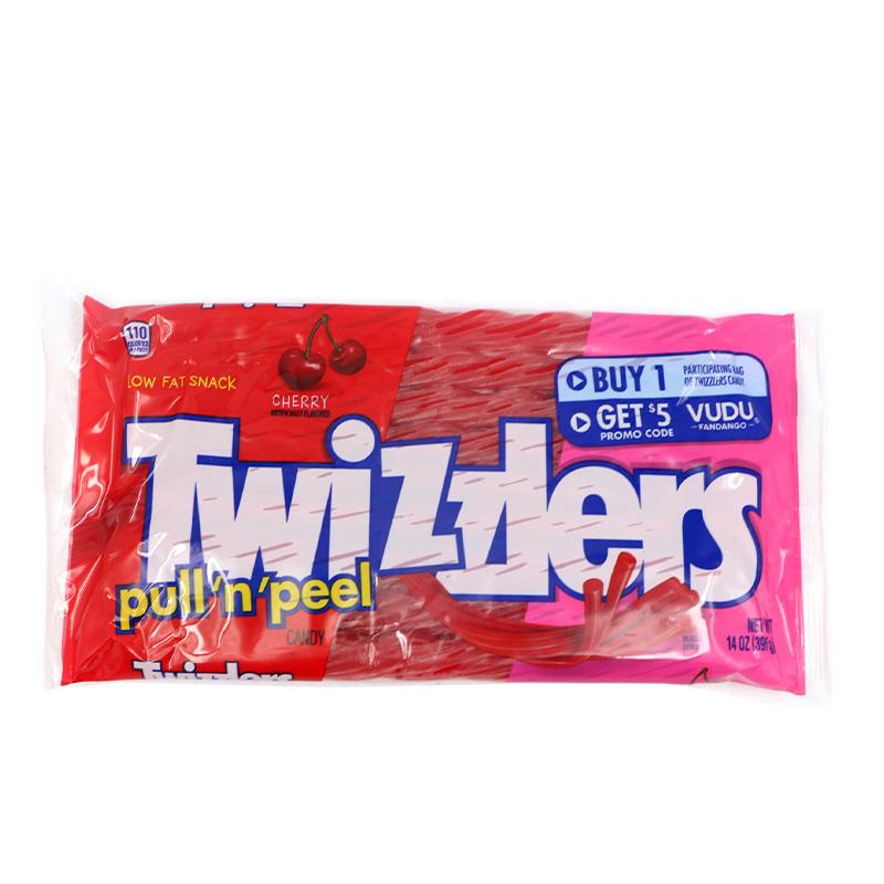 多滋乐彩虹吸管扭扭糖果混合味wizzers草莓味是詹姆斯同款姜1g