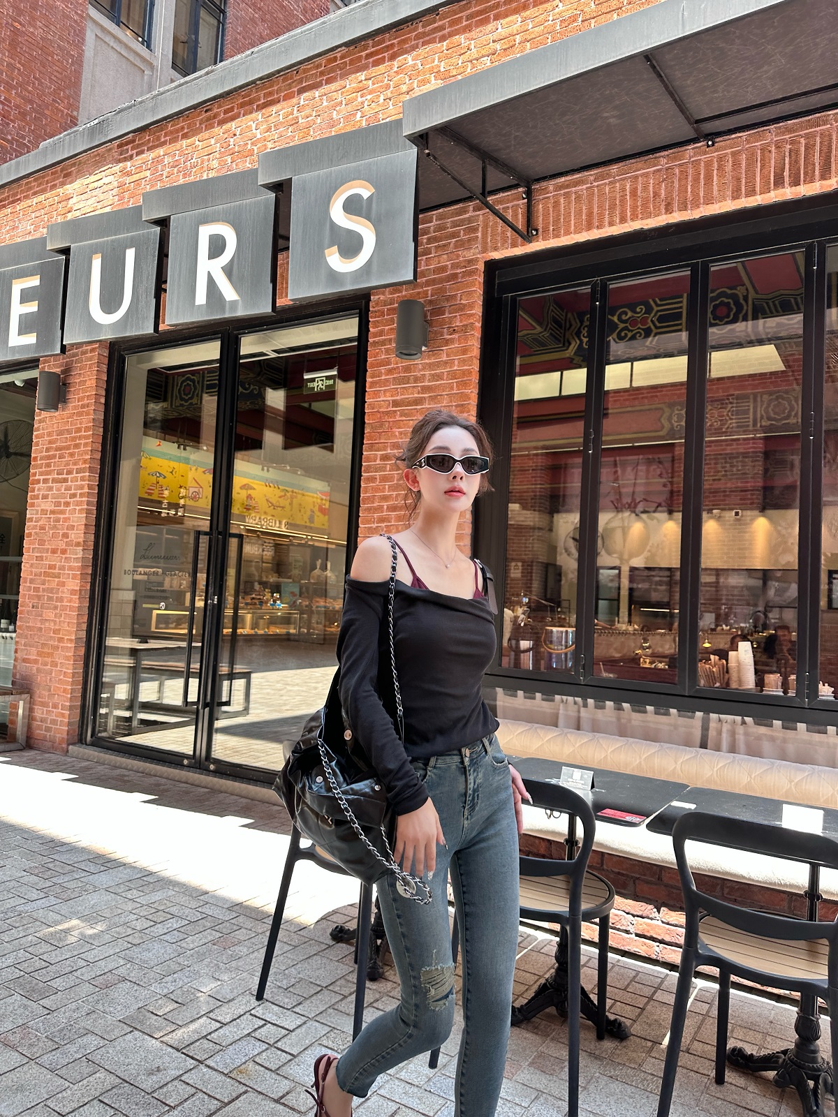 2024 初秋原创MIYUFUTURE“爱漏不漏”休闲百搭长袖上衣（衣长52）