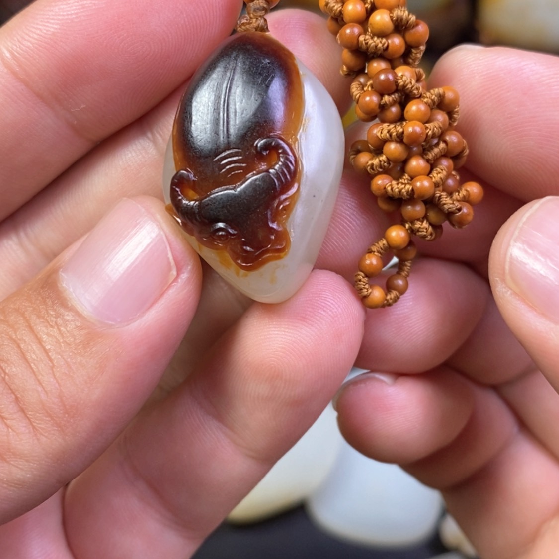 【闪购商品】和田玉（糖玉）颈饰未镶嵌干****你