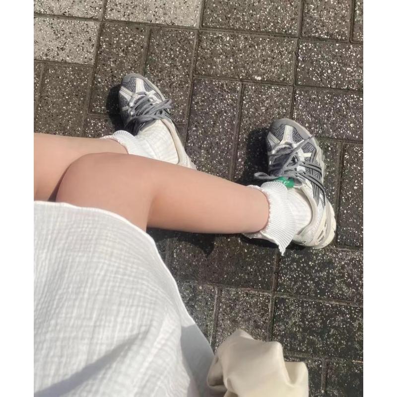 碎花家女鞋好韩系的一双风运动鞋酱同款复古