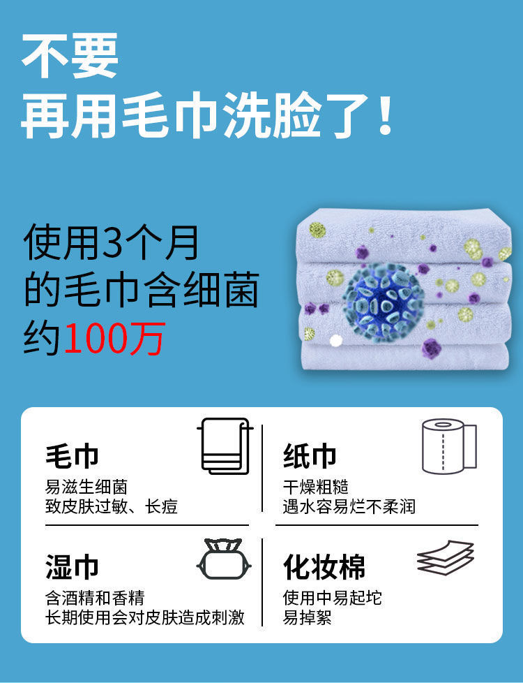 【3元发3包】一次性柔软洁面巾家用珍珠纹抽取式洗脸棉柔洗脸棉柔巾