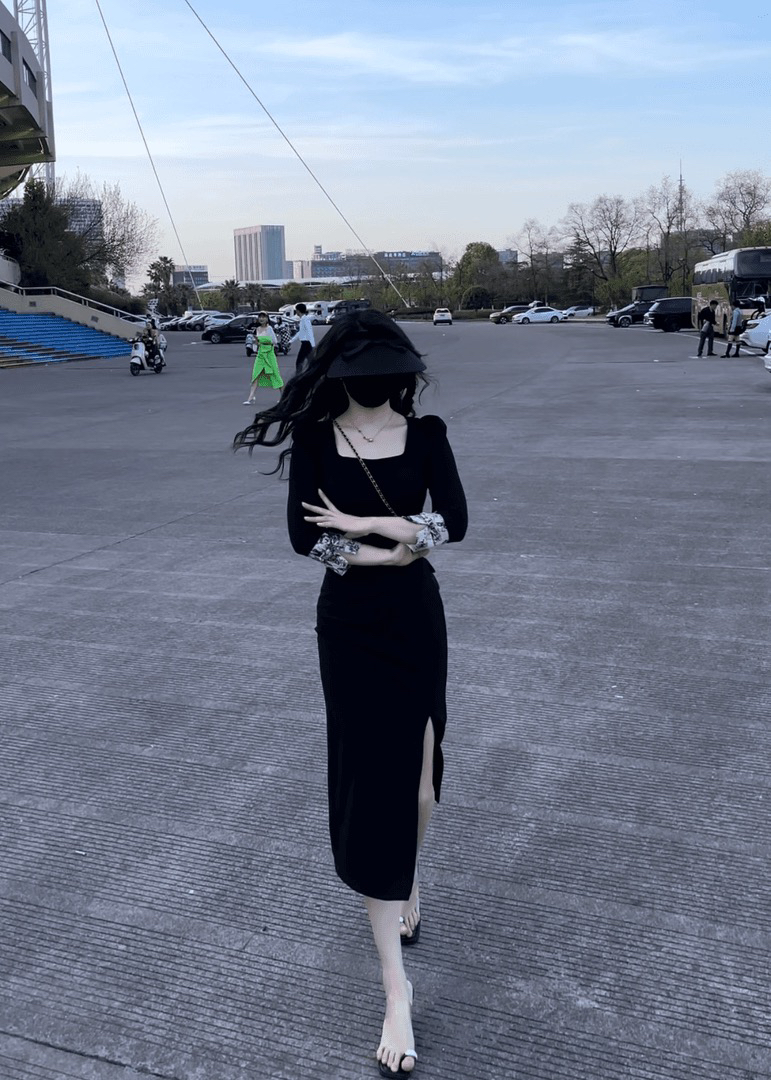 【现货】新中式小众设计感连衣裙5008