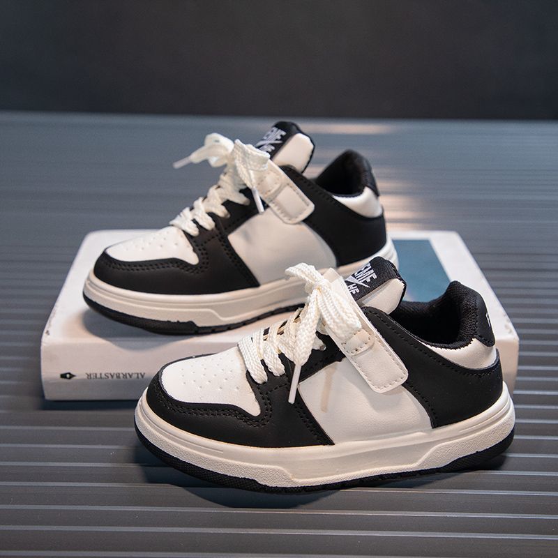 ABCYEEF儿童板鞋2023年春秋款男童运动鞋女童中大童百搭时尚休闲