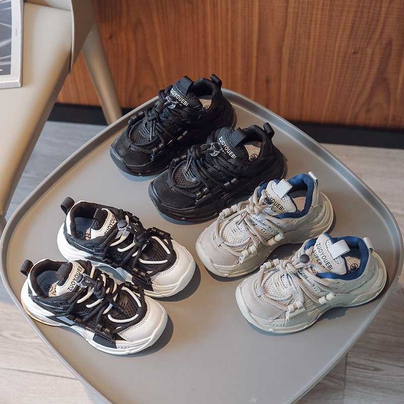 ABCYEEF儿童运动鞋2023春季新款软底童鞋女童轻便跑步鞋子休闲男