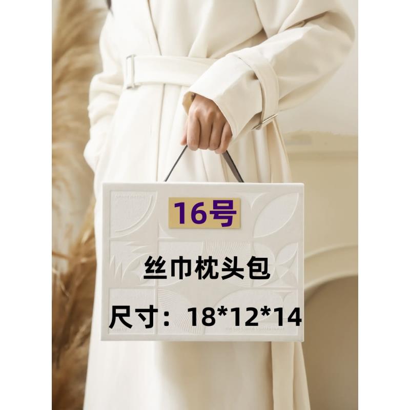 【16号】  冬季百搭休闲丝巾枕头包 #906