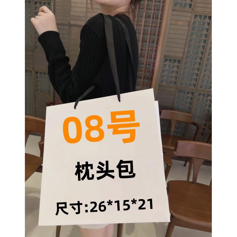 8号  秋冬时尚洋气百搭枕头包#K08