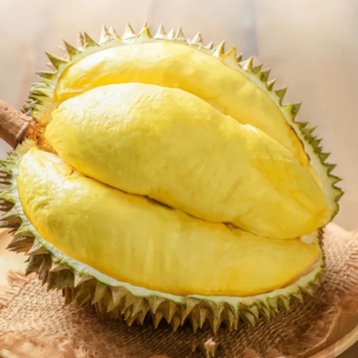 金枕榴莲鲜果现开（果肉）（包软糯香甜干包大黄肉）鲜榴莲500g核小金枕泰国