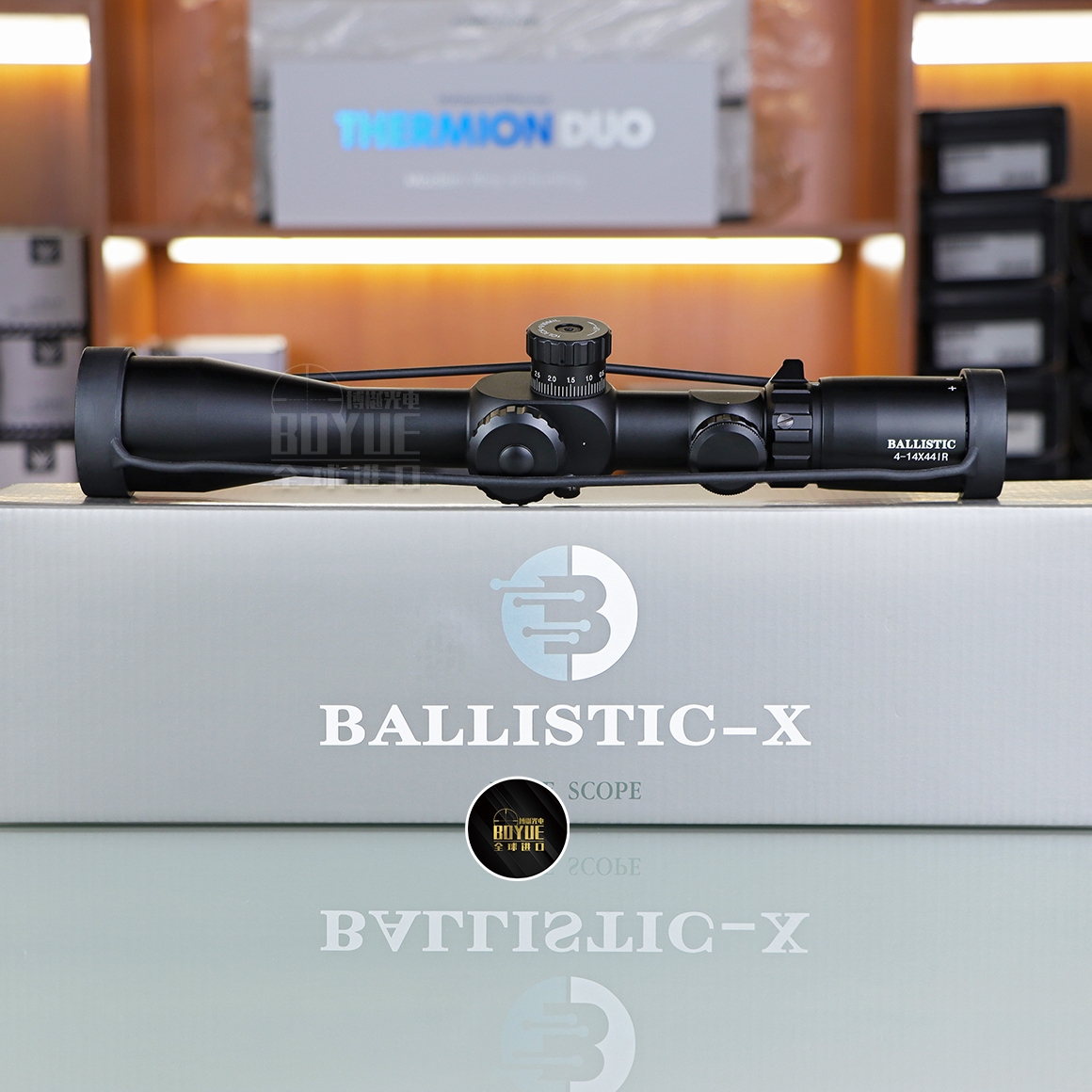 Ballistic-X/弹道-X4-14x44前置高清抗震变倍无误差光学 倍镜