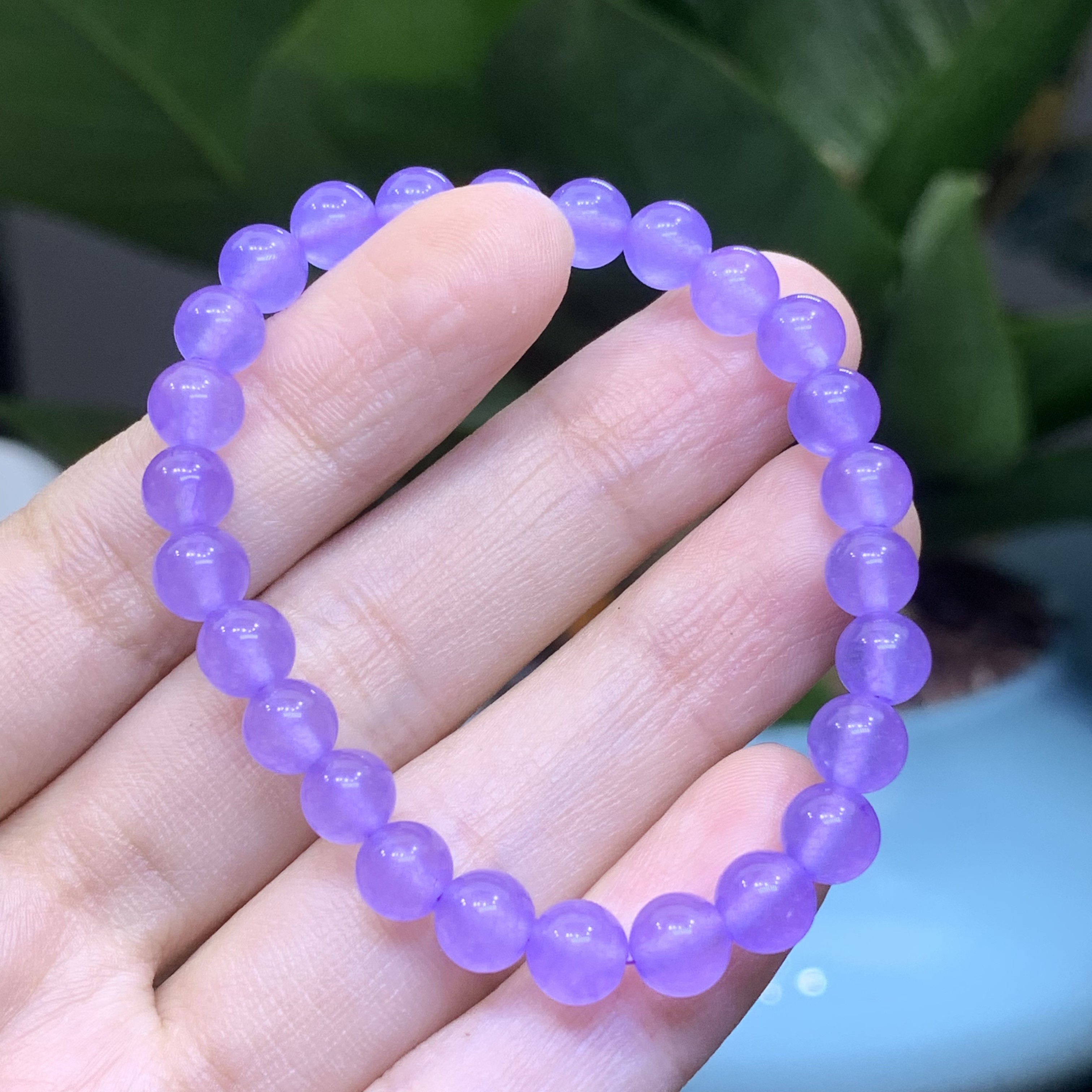 天然金丝玉手串