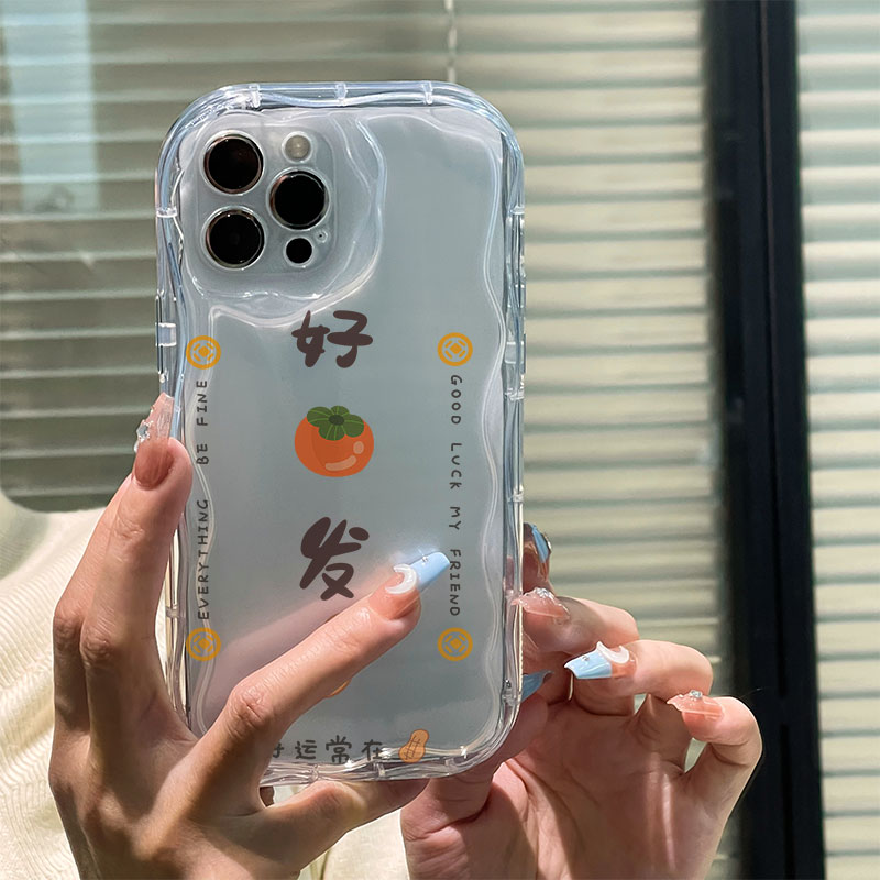 好柿发生一加ACE2手机壳ACE2PRO创意ACE2V个性水滴壳一加12可爱风