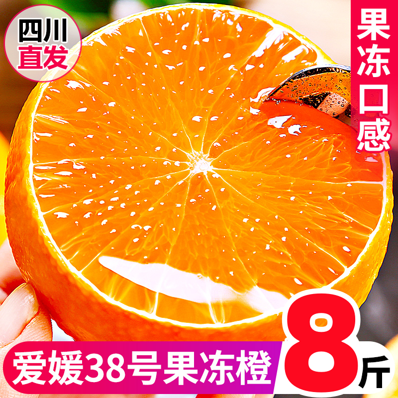 【与辉同行东方甄选】爱媛果冻橙新鲜采摘剥皮橙薄肉厚无渣汁水饱满