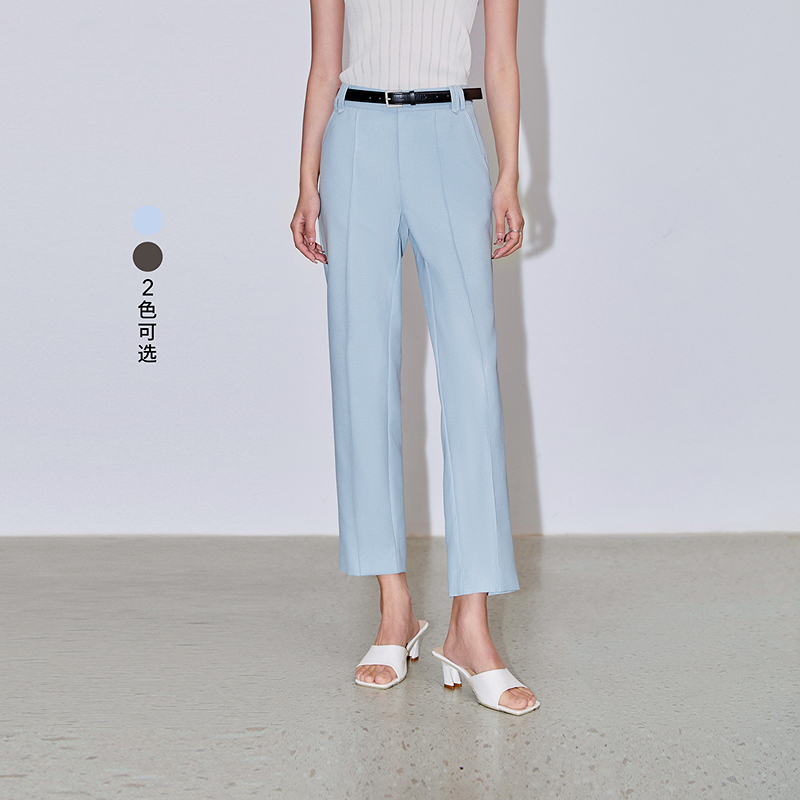 LILY2024秋新款女装裤子124309C5936