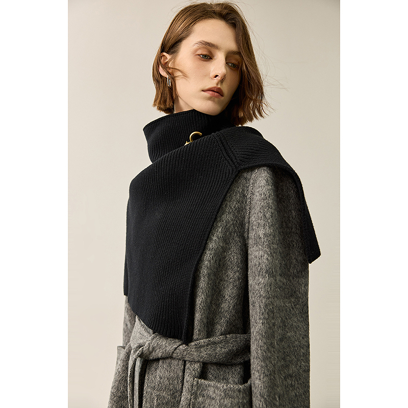 1452【马琦尧专属】LILY2024冬新款女装毛呢外套124409FN908