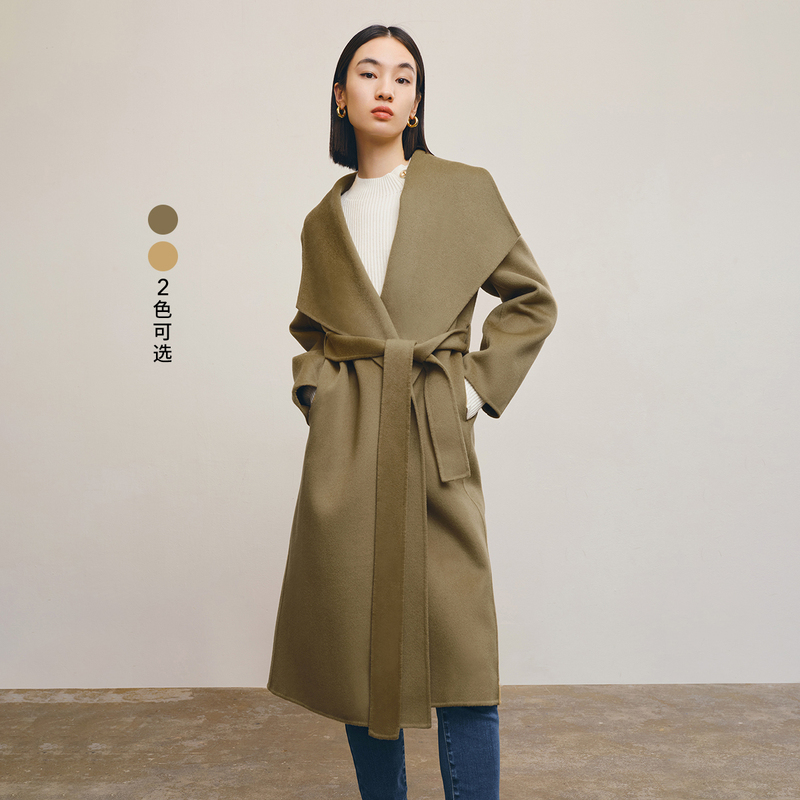 1308【马琦尧专属】LILY冬女装毛呢外套122409FN935