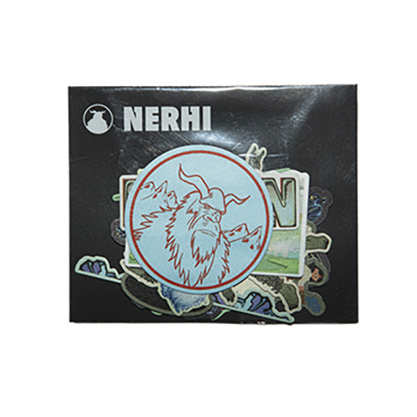  圣山服饰 原创设计1001个雪怪艺术家贴纸礼包