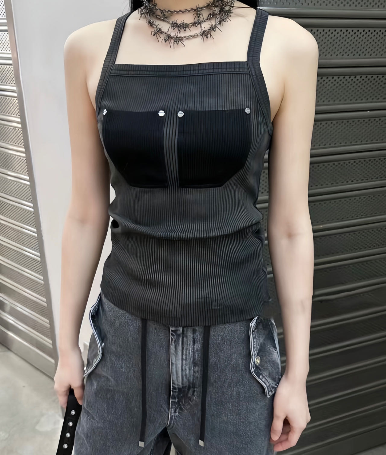 （MGG工作室）孤品直播间NO退换接受再拍  小众辣妹（美背背心类）