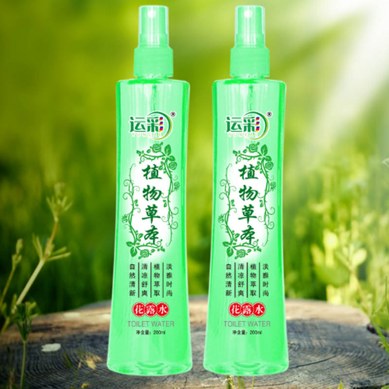 清凉直发草本花露水清香型大瓶植物清爽花露水防蚊止痒喷雾 200ml