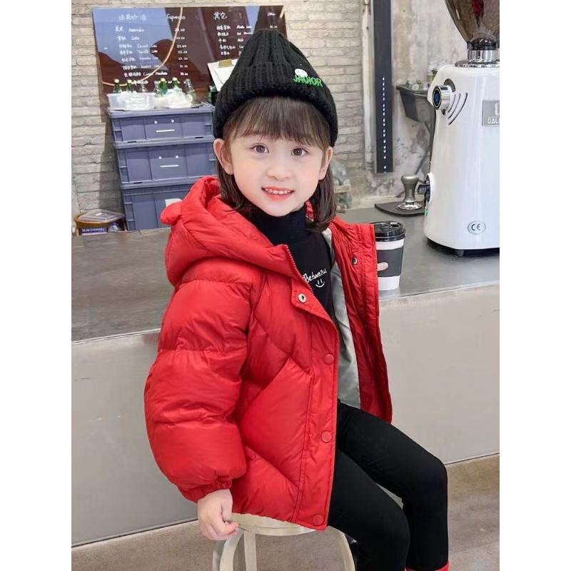 雅鹿女童棉服2023新款女宝宝保暖加厚冬季儿童冬装羽绒棉新品洋气