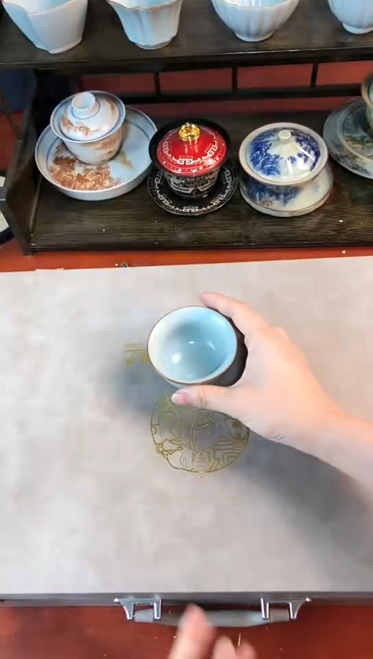 【闪购商品】陶瓷品茗杯两个