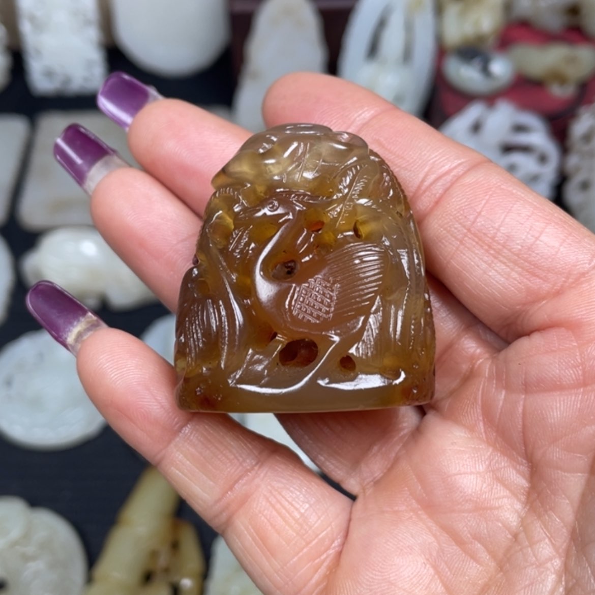 【闪购商品】玛瑙/玉髓炉鼎合金