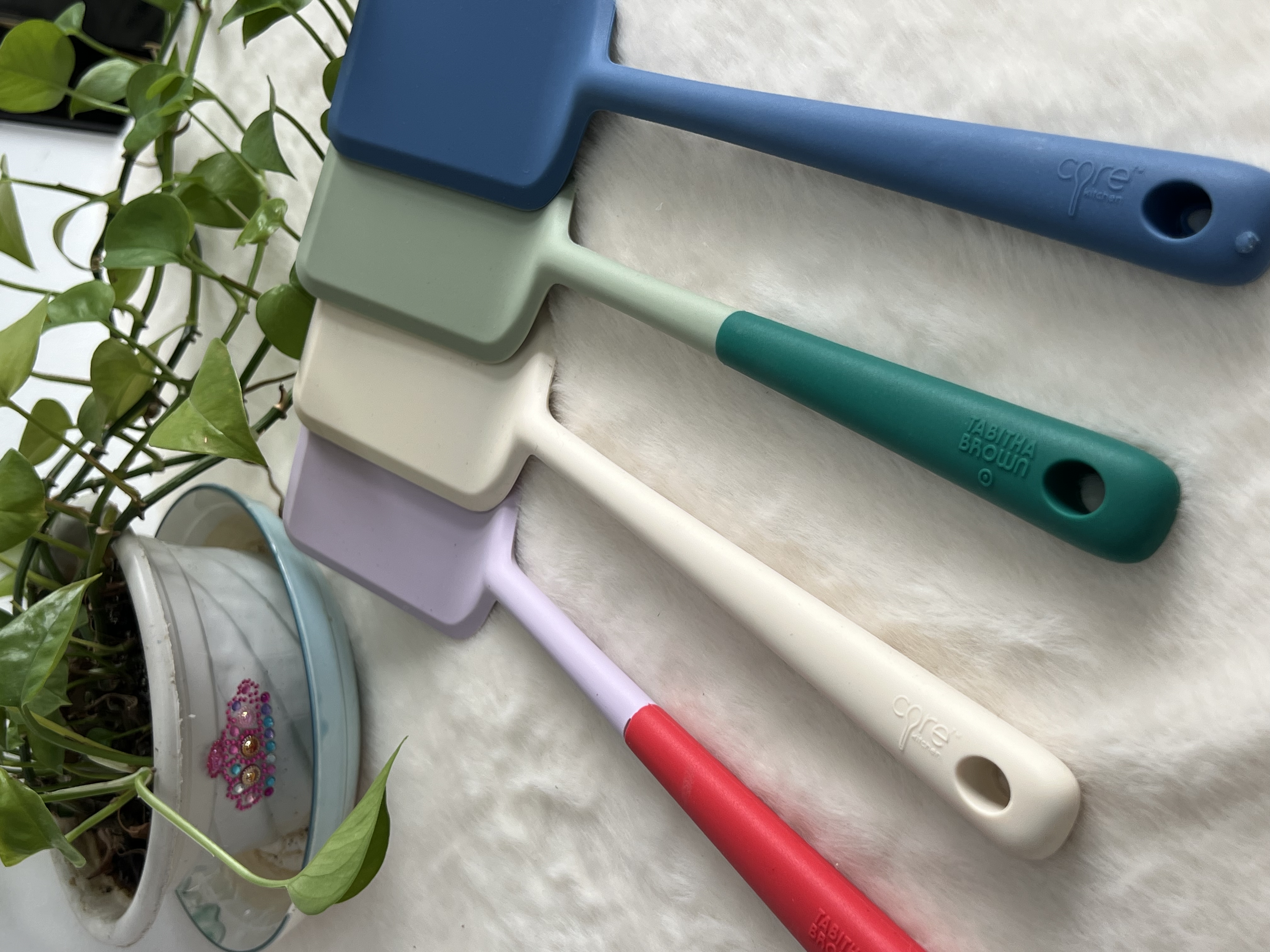 【颜色不挑】食品级耐高温外贸微瑕介意勿拍硅胶锅铲