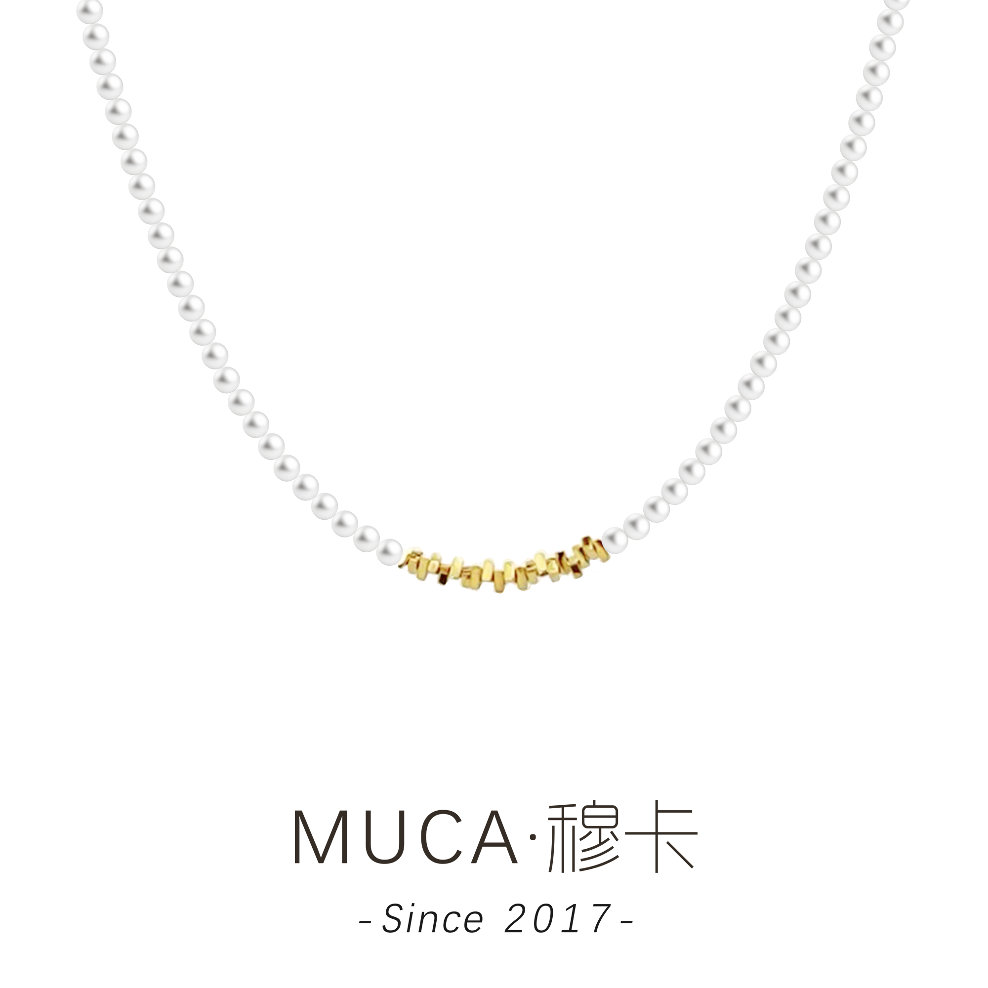  【碎银几两】法国巴黎经典项链F2318